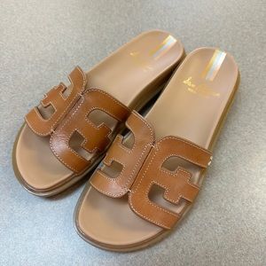 Sam Edelman Women’s Valeri Sandal, Saddle, 7.5